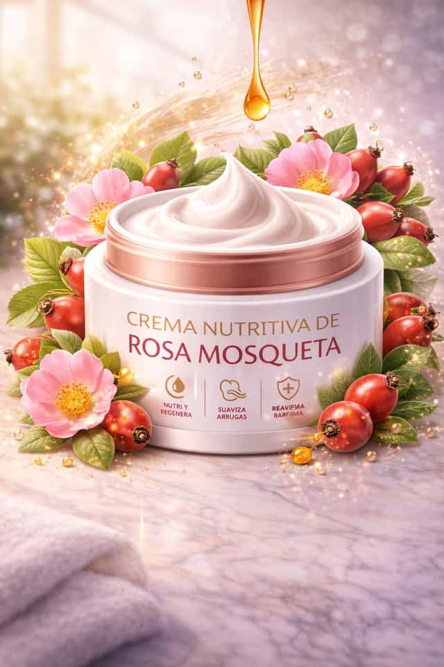 Crema de rosa mosqueta