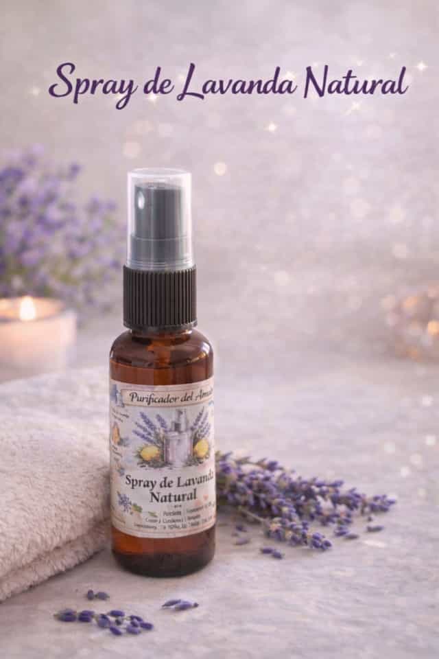 Spray de lavanda natural